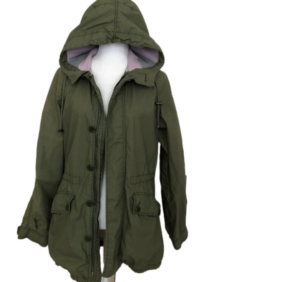 American Eagle Outfitters Khaki Anorak Jacket - Picture 1 of 8